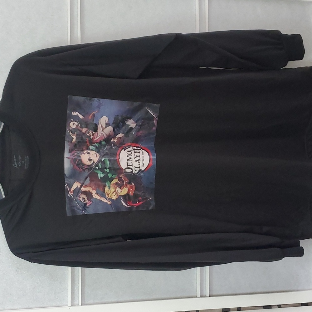 Demon Slayer Long Sleeve Graphic Tee